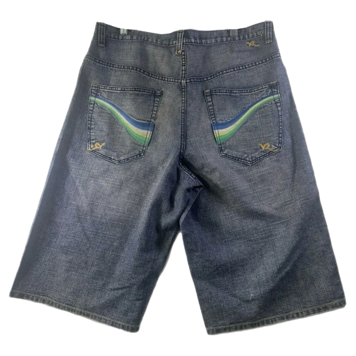 パンツ 00s ROCA WEAR denim buggy shorts greeny Rocawear Denim Shorts for Men for sale | eBay