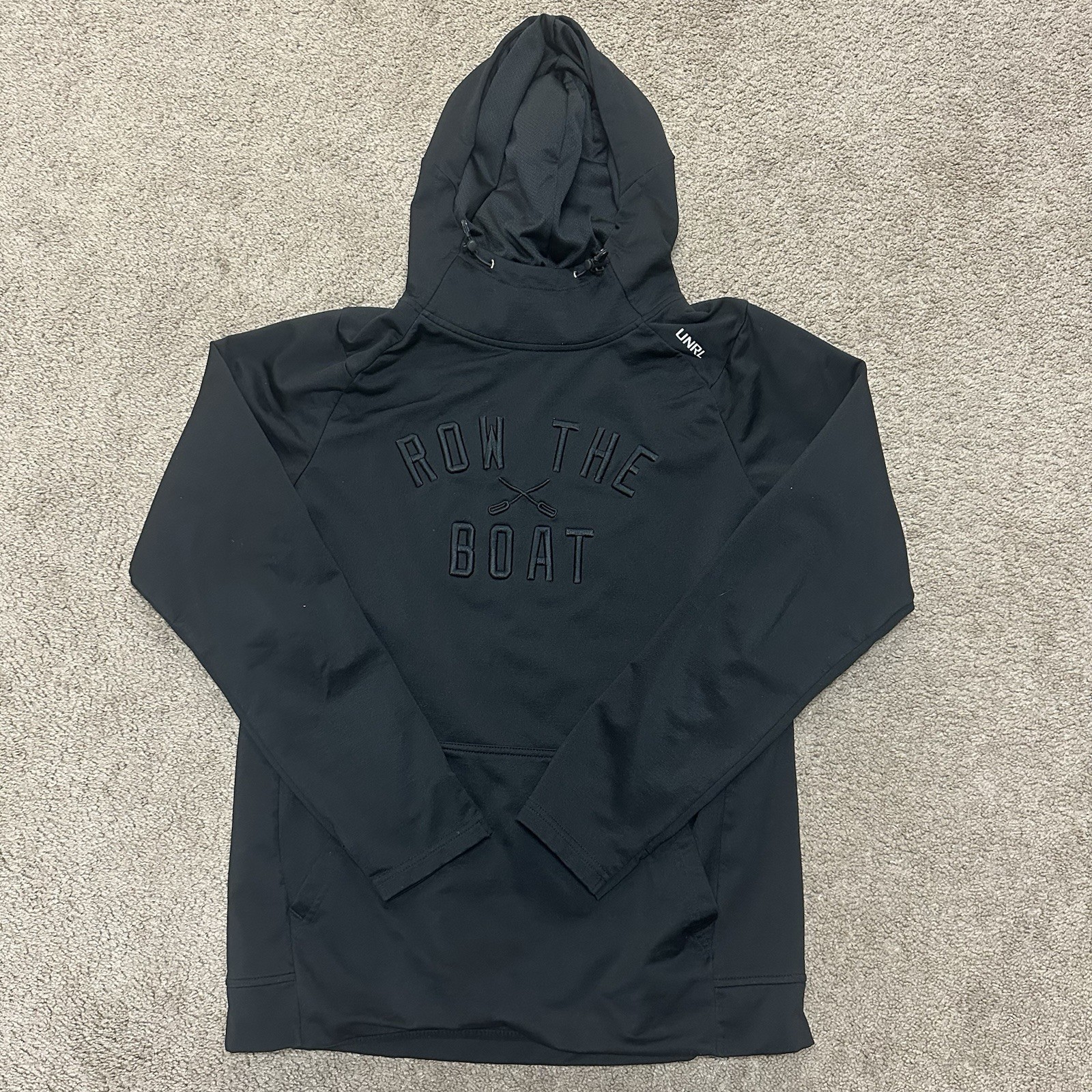 FILA Felpa con cappuccio UNRL Row The Boat Crossover nera taglia S