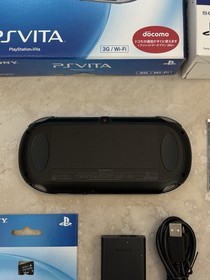 Sony PS Vita PCH-1000 Complete In Box - Black 32GB Excellent Condition