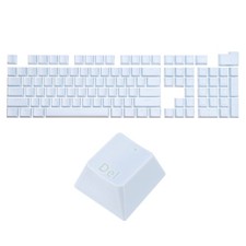 108 Keys Pudding Keycaps Set ABS for Mechanic...