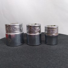Snap-on Tool Lot Drive Shallow 6 Point Sockets FS221 - FS181 -  FS141
