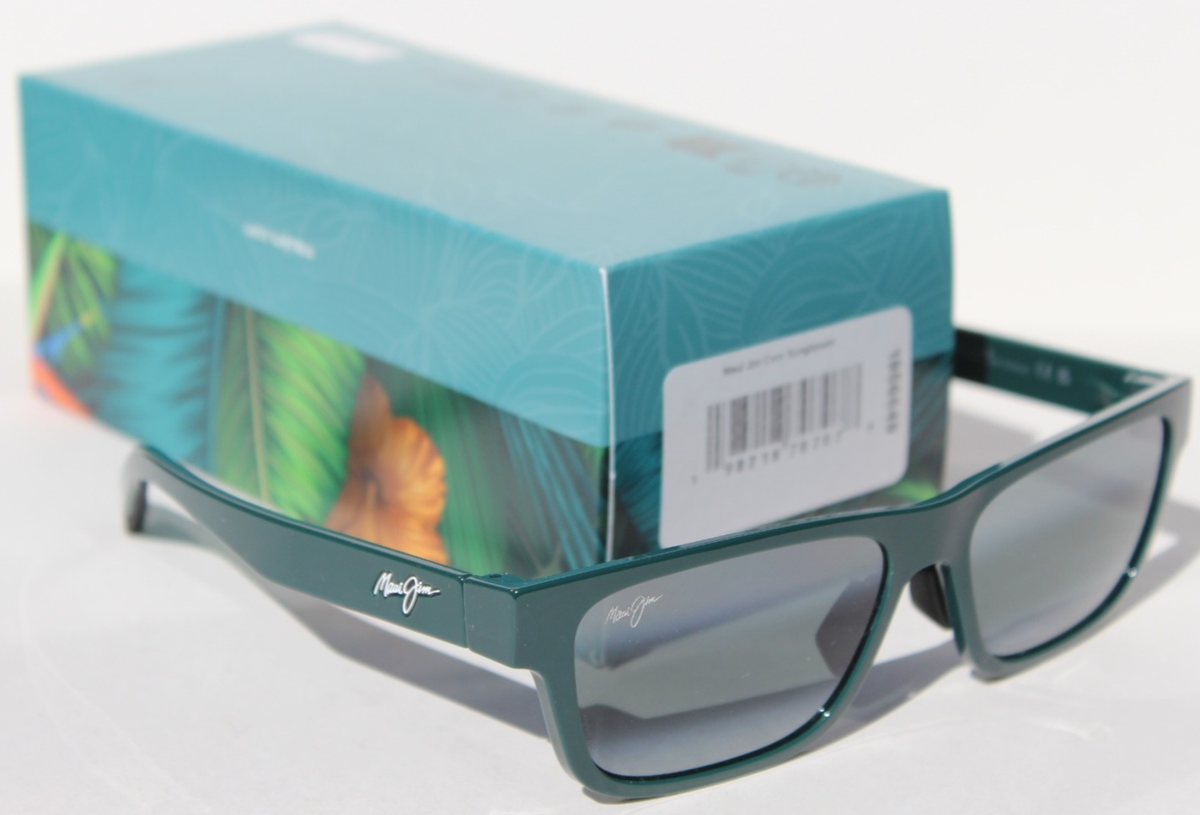 MAUI JIM Keola POLARIZED Sunglasses 628-15 Dark Green/Neutral Grey