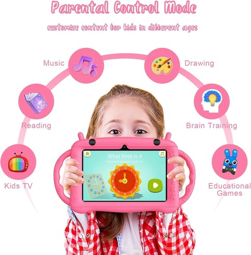 7 Inch Kids Tablet, Android 12, 2+32GB,Dual Camera,WiFi,Bluetooth - Picture 3 of 6