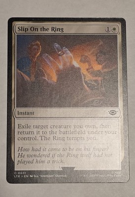 Slip on the Ring Universes Beyond: the Lord of the Rings: Tales of Middle-Earth