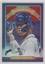 2020 Panini Donruss Diamond Kings Holo Red Ronald Acuna Jr #8 03gr