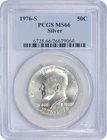 1976-S Kennedy Half Silver MS66 PCGS Mint State 66