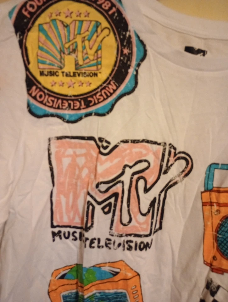 MTV женщина половина футболка 1 X - Изображение 2 из 4