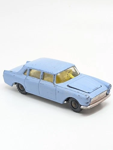 Husky Corgi Juniors Lancia Flamina blue original  vintage diecast toy car