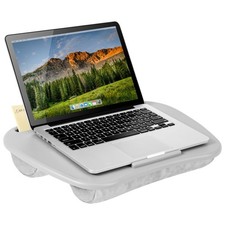MyDesk Lap Desk with Device Ledge and Phone Holder - Cool Gray - Fits up to 1...