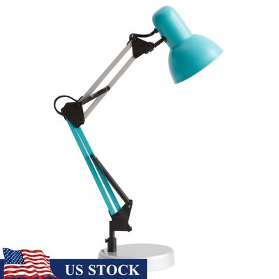 Modern Architect Desk Lamp Adjustable Head Metal Task Light Home Office New