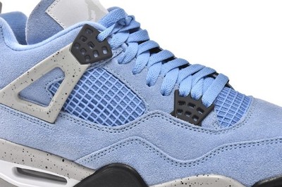 air jordan 4 university blue stock x