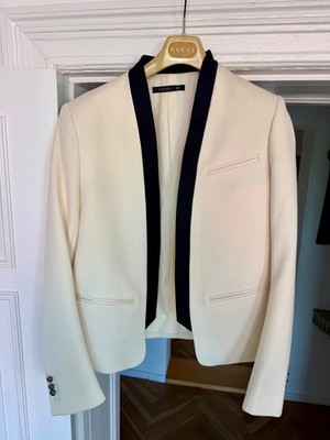 Balmain, H&M, Herren, Dinner-Jacket, Smoking-Jacket, Gr. 52, weiß, Rarität