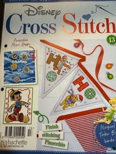 Hachette Disney Cross Stitch Issue 13 Pinocch...