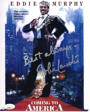 John Landis signed 8x10 Photo Director Coming to America JSA Authentication