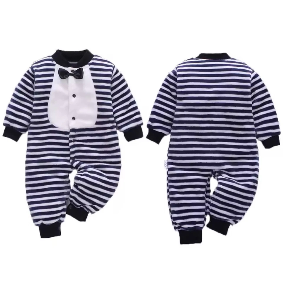 Conjunto de invierno para bebé - Mono Ropa para bebé recién nacido bebé 0 18 meses mameluco Foto 2 de 4