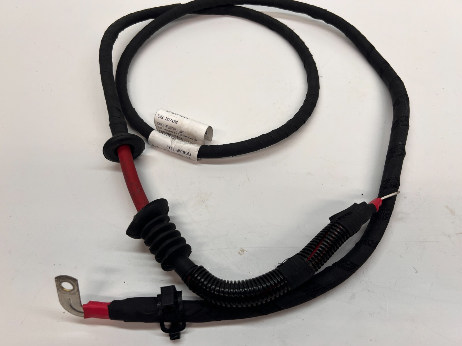 FERRARI 488 GTB SPIDER PISTA F8 POSITIVE BATTERY CABLE OEM 307436