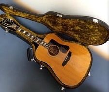 Aria GL500 Guild D-55 Model 1970s Matsumoku Vintage Acoustic Guitar Hard Case