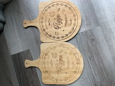  Menesia 12 Inch Premium Bamboo Pizza Peel With Handle,wooden