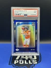 2024 Panini Donruss Optic - Rated Rookie Bo Nix #209 Blue Hyper Prizm (RC) PSA 9