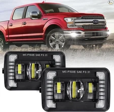 Upgrade Fog Lights LED with DRL, Compatible with The Following Models: Fog Ligh