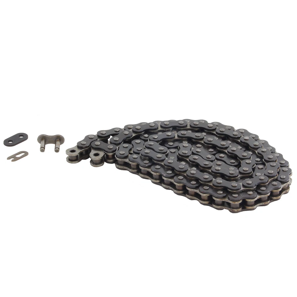 Black 428x118 Links Drive Chain For 1985-2003 Honda XR100R Heavy Duty Chain - Image 2 of 3
