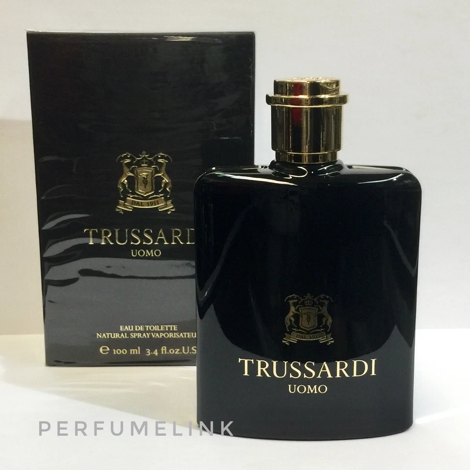 TRUSSARDI UOMO 100ml EDT SPRAY MENS PERFUME ...Sealed Box & Genuine - image 2 of 2