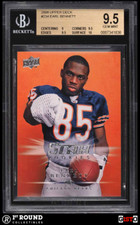 POP 1: Earl Bennett RC BGS 9.5: 2008 Upper Deck Rookie Card Gisto #234. rookie card picture