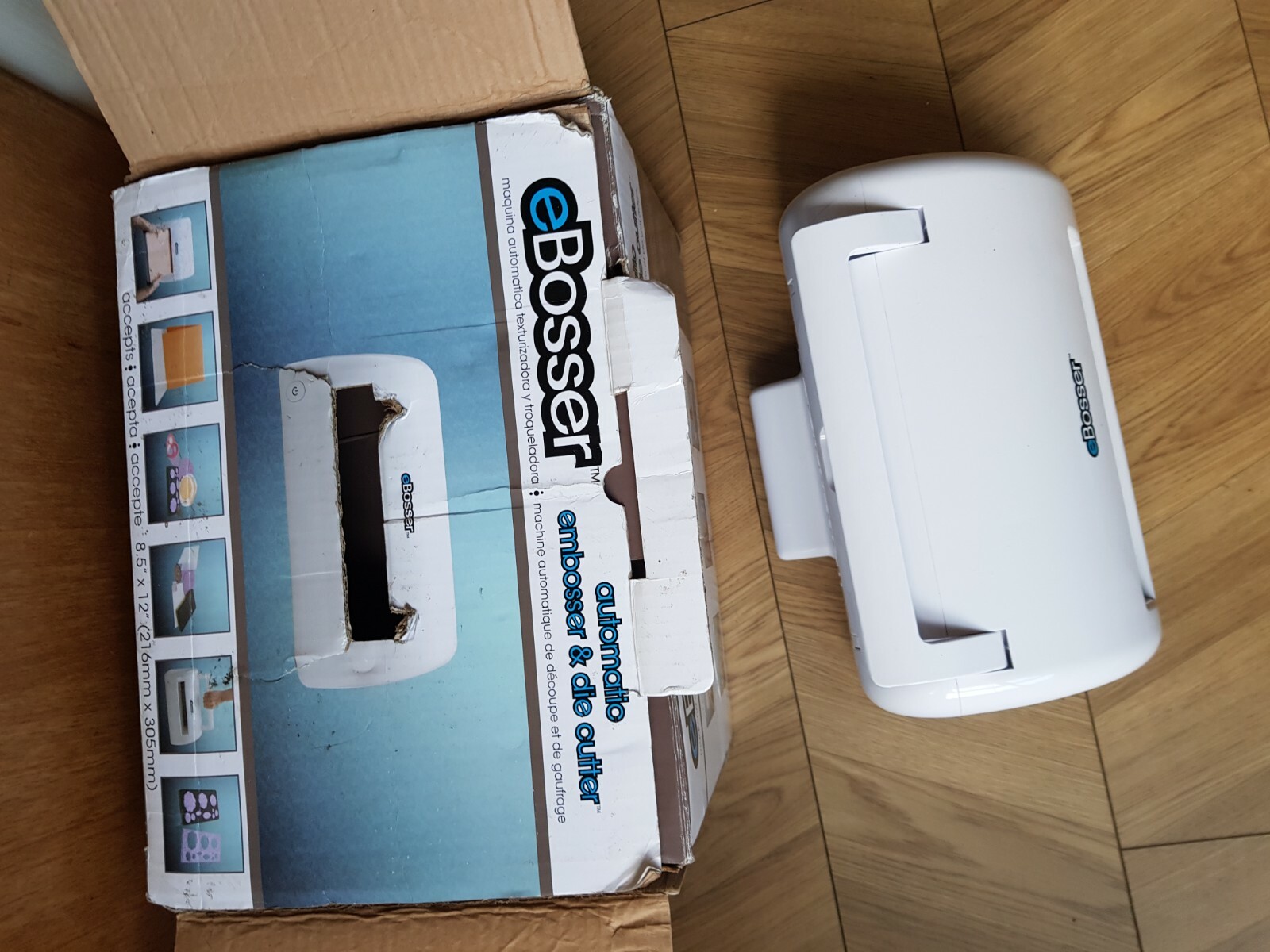 eBOSSER AUTOMATIC EMBOSSER AND DIE CUTTING MACHINE FAULTY eBay