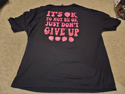 Shein Oversized Letter Graphic Black Unisex XL Its Ok To Not Be Ok