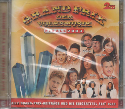 Grand Prix der Volksmusik Finale 2003 2CDs NEU Stefan Mross Captain Cook Monique