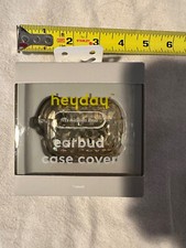 Heyday Air Pod Pro Earbuds Case Cover Gold Animal Print