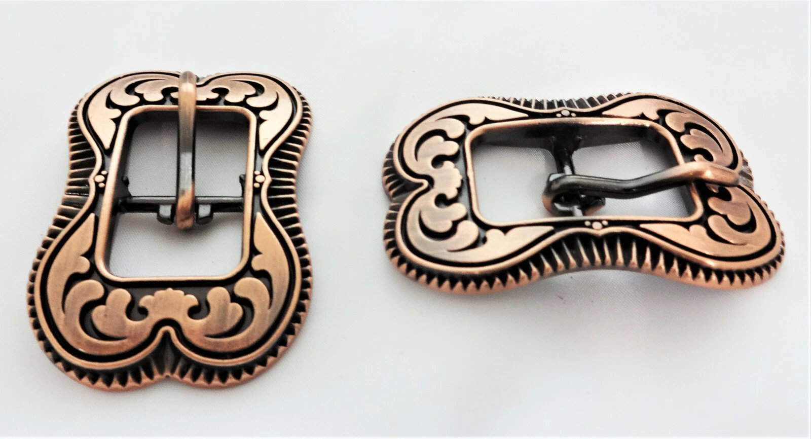 JEREMIAH WATT 구리 센터 바 버클 코인 엣지 페어 벨트 말 압정 사이즈 신규-Freehip.co.kr