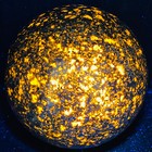 Natural Flame's stone Sphere crystal ball reiki healing10420G UV Reactivecrystal — photo 1