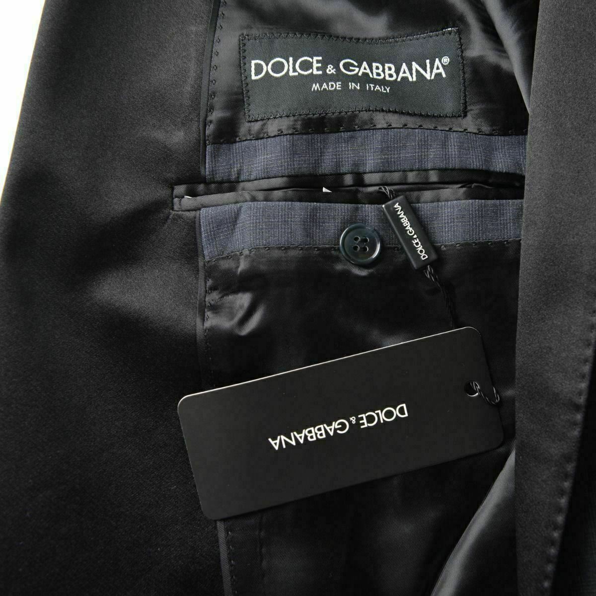 【送料&関税込】Dolce & Gabbana Grey Cotton Blazer Dolce & Gabbana Cotton blazer with single vent | Men's