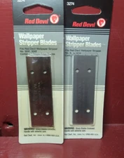 NOS Red Devil Wallpaper Stripper 3" Blade lot of 4 blades SB-5 USA Union Made