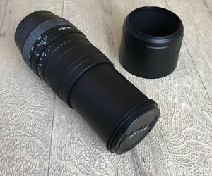 SIGMA 100-300mm F4.5-6.7 DL MINOLTA144 zoom lense in excellent condition