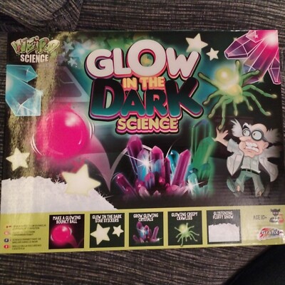 Weird Science Glow in the Dark Spaß Aktivität pädagogisches Experimentierset