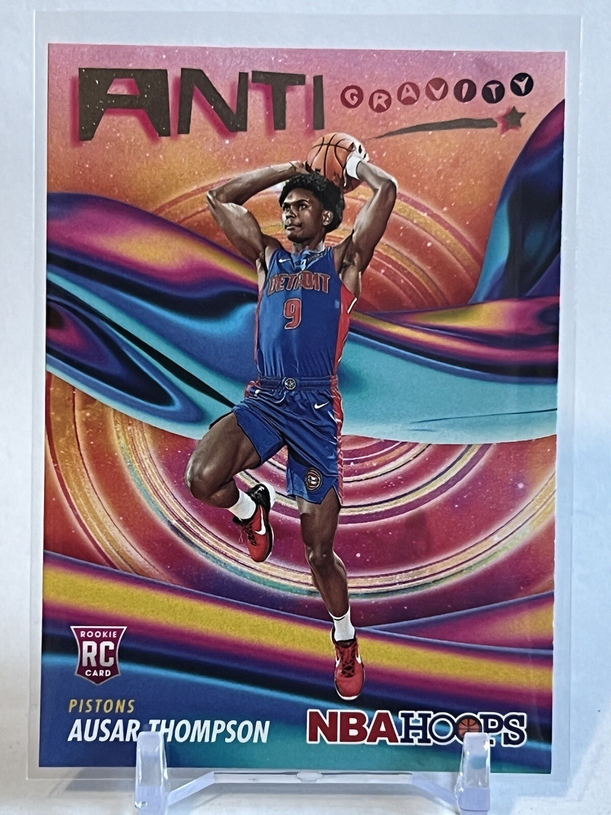 2023-24 Panini NBA Hoops #18 Ausar Thompson ANTI GRAVITY RC Rookie Card