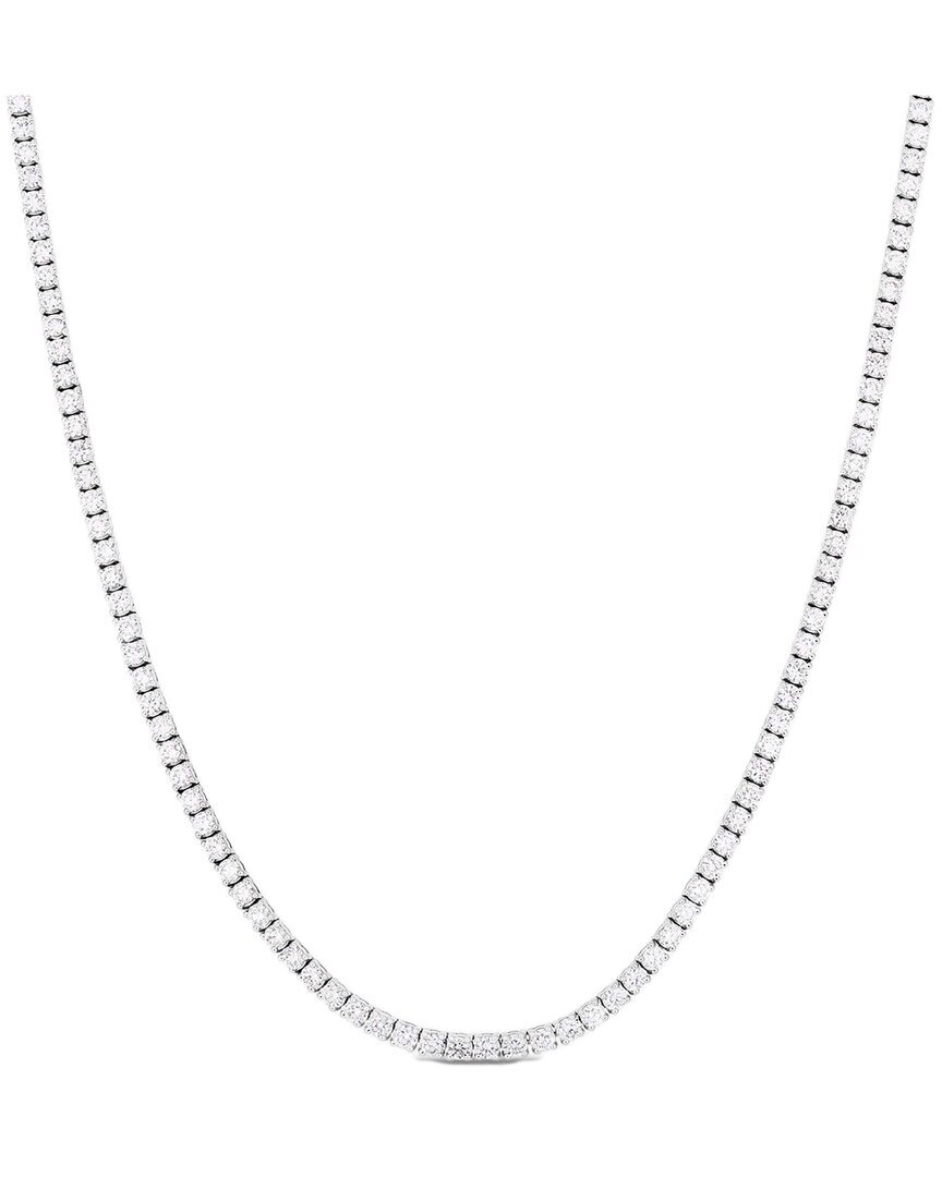 Кольцо Concierge с бриллиантом 14 Карат 7,00 Карат, женское теннисное ожерелье с двумя бриллиантами