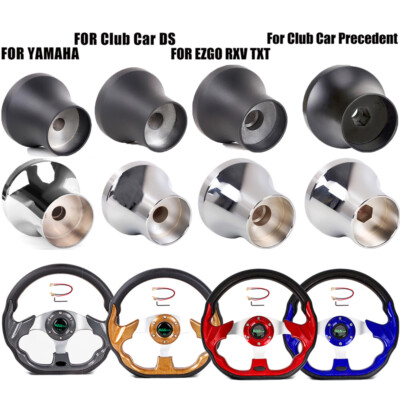 Golf Cart Steering Wheel or Hub Adapter For EZGO TXT RXV Yamaha and Club Car