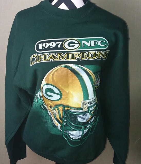 1990's Proplayer Green Bay Packers Super Bowl Champion Sweat Shirt