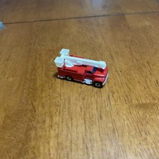 1989 Matchbox Red F.D.N.Y. 1 Utility Truck with Bucket Loose 