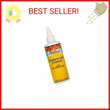 Fiebing's Leathercraft Cement - Leather Glue 4oz - Quick Drying, High Strength