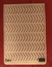 Stampin Up Sizzix Big Shot Textured Impressions VINE STREET Embossing Folder