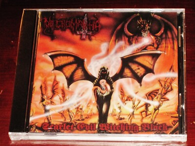Necromantia: Scarlet Evil Witching Black CD 2021 Osmose Prod. France OPCD036 NEW