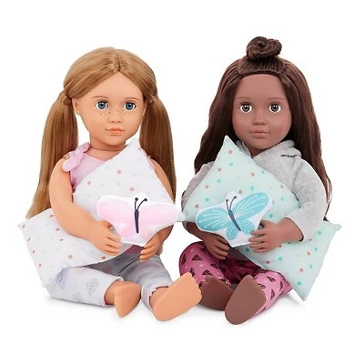 Our Generation Dreams for Two Pink Bunk Beds Accessory Set for 18