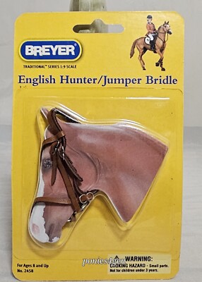 BREYER Horses 2458 English Hunter Jumper Bridle Traditional Model Horse NIP