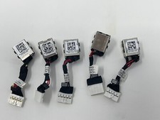 LOT OF 5 DC Power Jack Charging Port Cable For Dell Latitude E7240 E7250 04W9NY