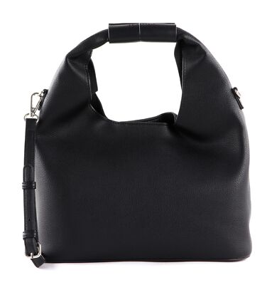 SEIDENFELT MANUFAKTUR Janne Hobo Handtasche Tasche Black schwarz Neu