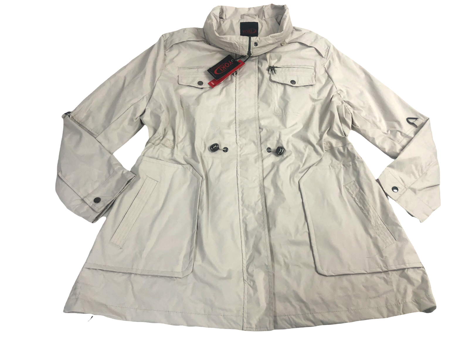 plus size anorak jacket